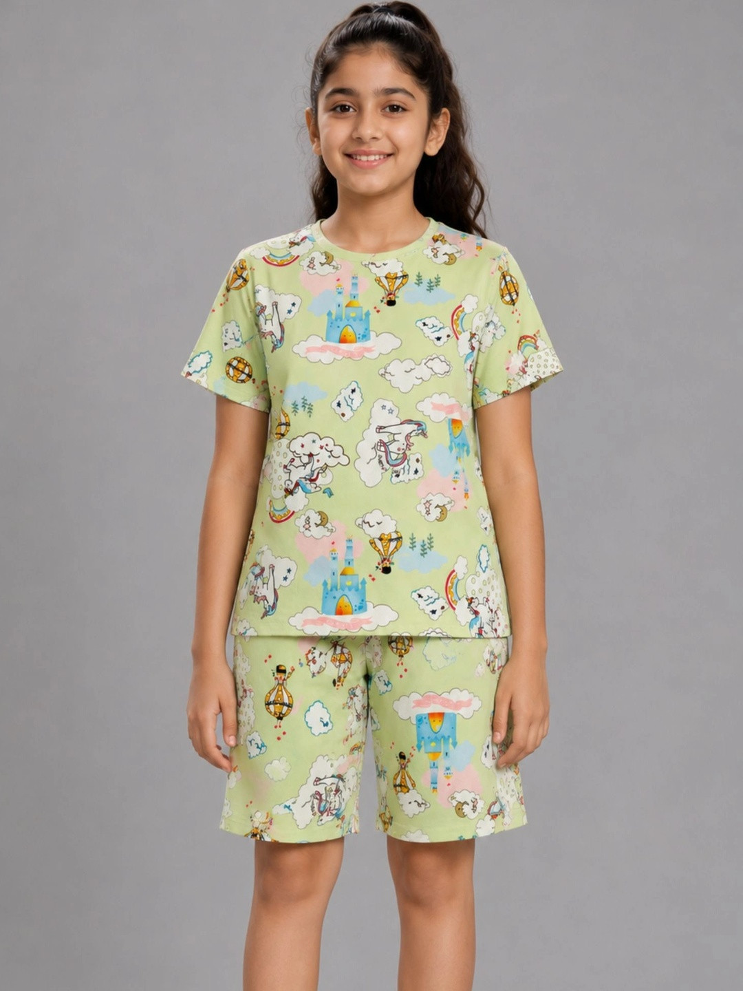 Bee Boldd Girls Printed Nightdress