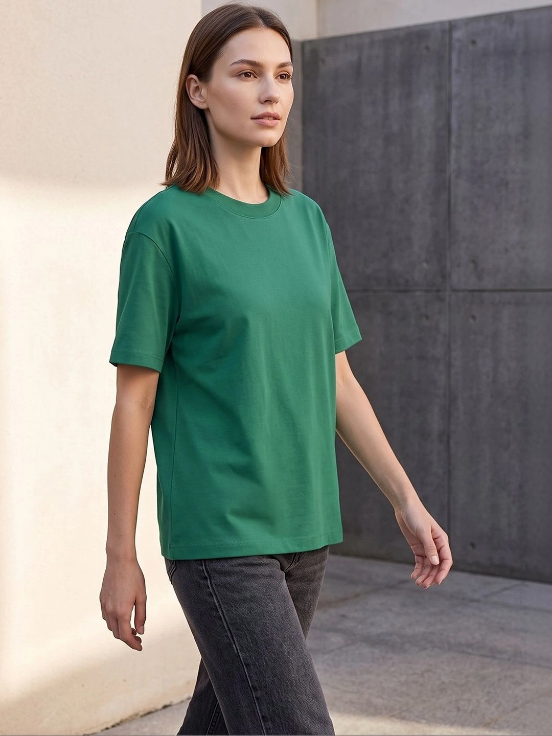 NOBERO Women Pure Cotton T-shirt