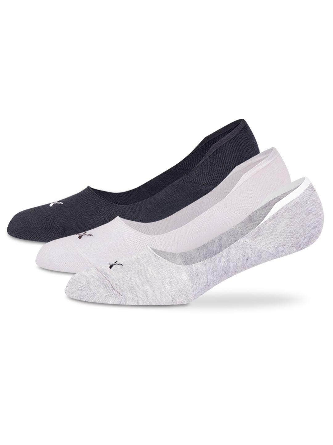 HRX by Hrithik Roshan Women Solid Pack Of 3 Shoe Liners Length Socks