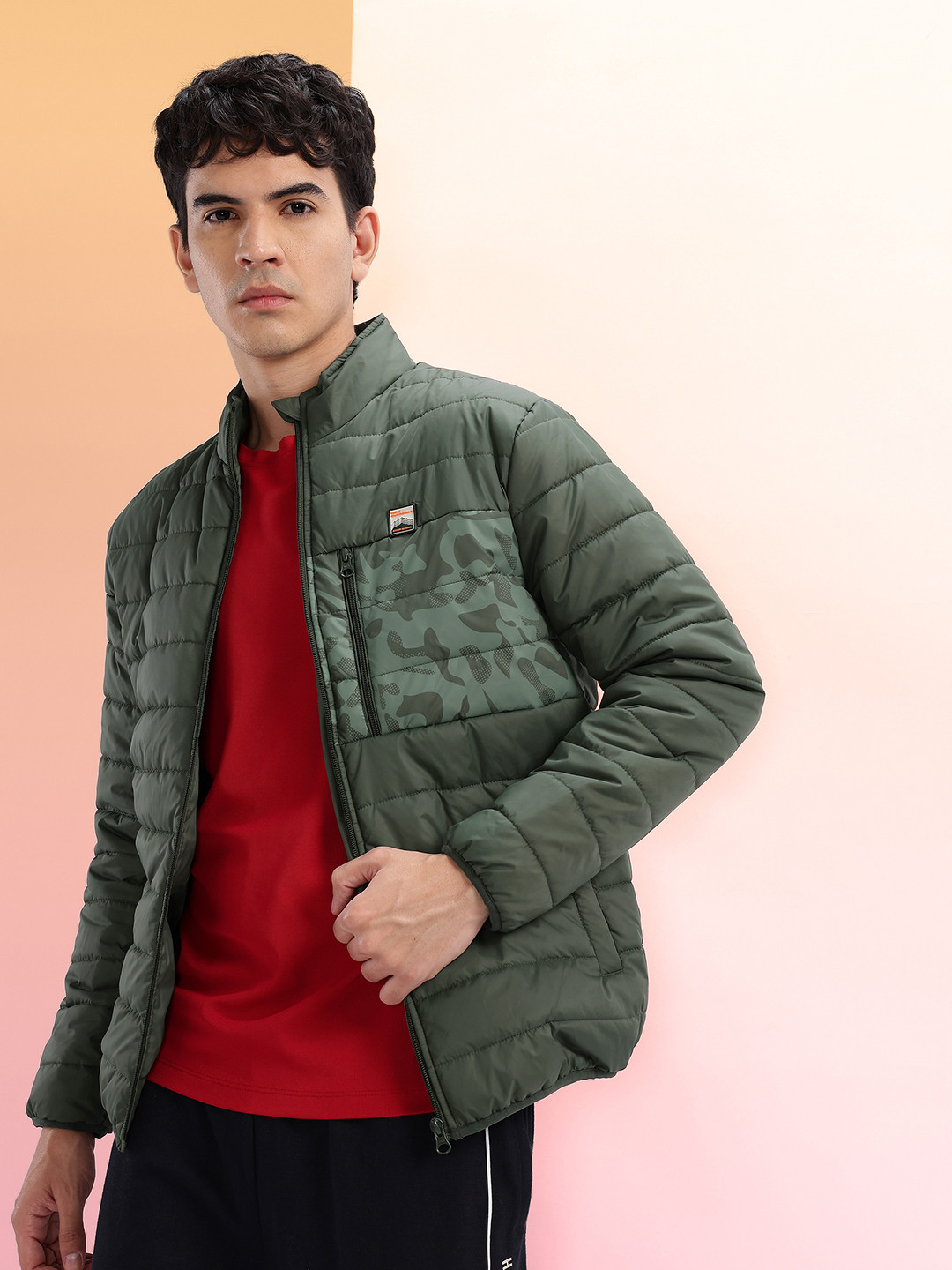HRX by Hrithik Roshan Rapid-Dry Padded Outdoor Jacket