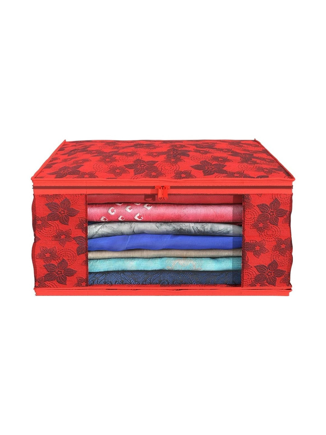 AARON INC Red Set of 1 Reusable Multi-Utility Organisers
