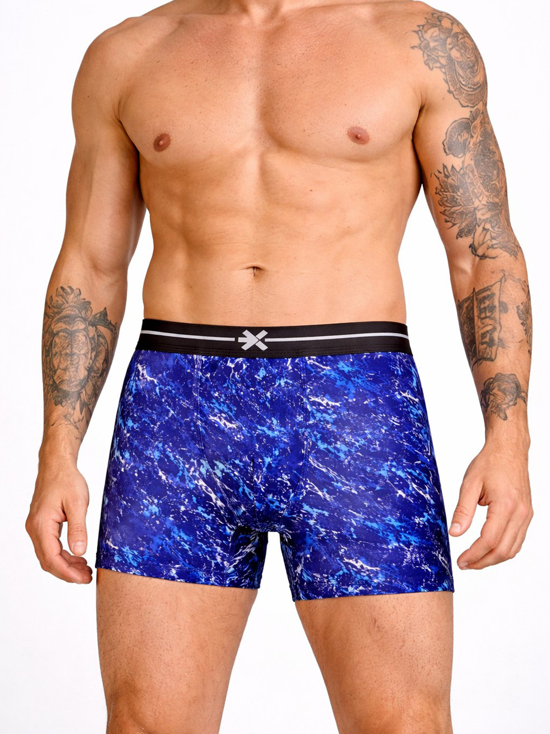 HRX by Hrithik Roshan Men Cotton Printed Trunks