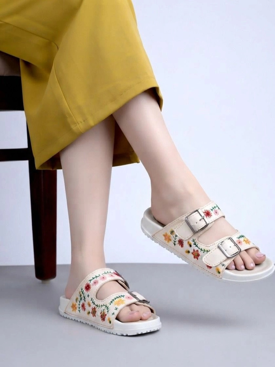 Ifah Women Embellished Sliders