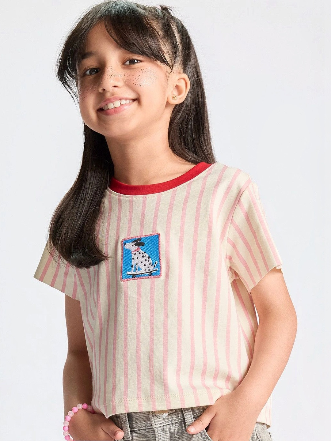 Dotokids Striped Cotton Top