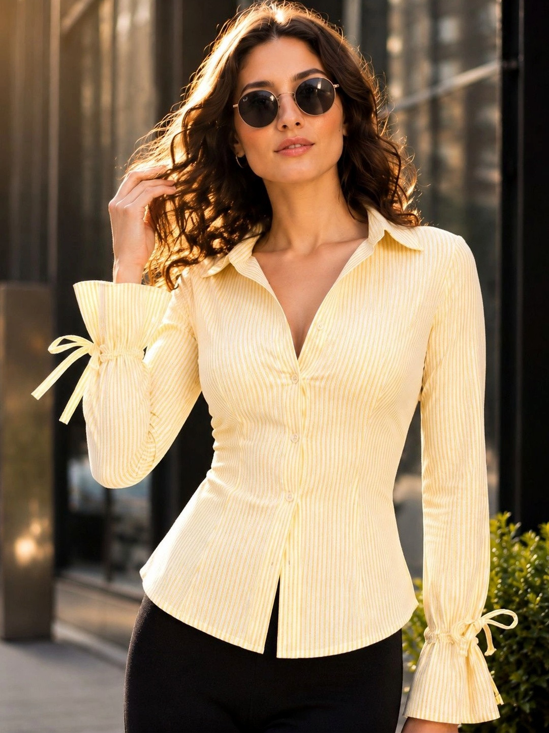 Roadster Women Comfort Striped Casual Shirt