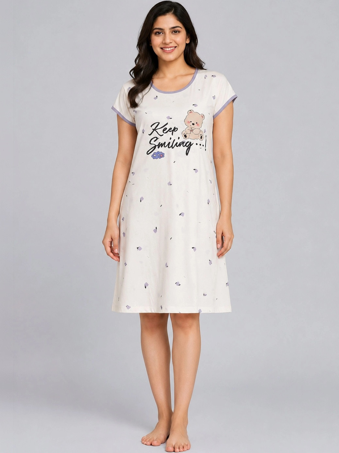 Camey Printed Nightdress