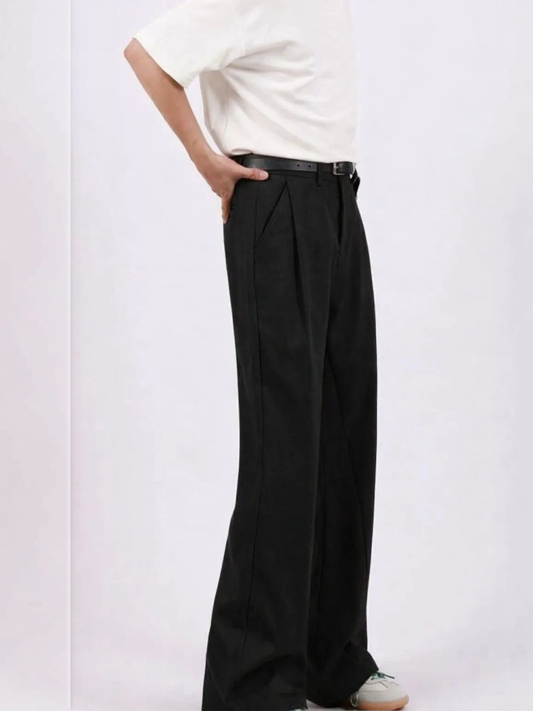 Off Duty India Men Bootcut-Fit Mid-Rise Trousers