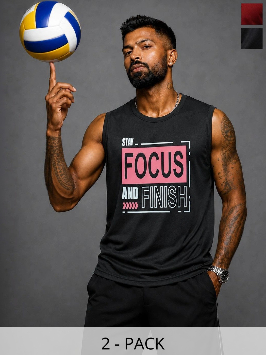 Srh Sports Men Typography 2 Printed T-shirt
