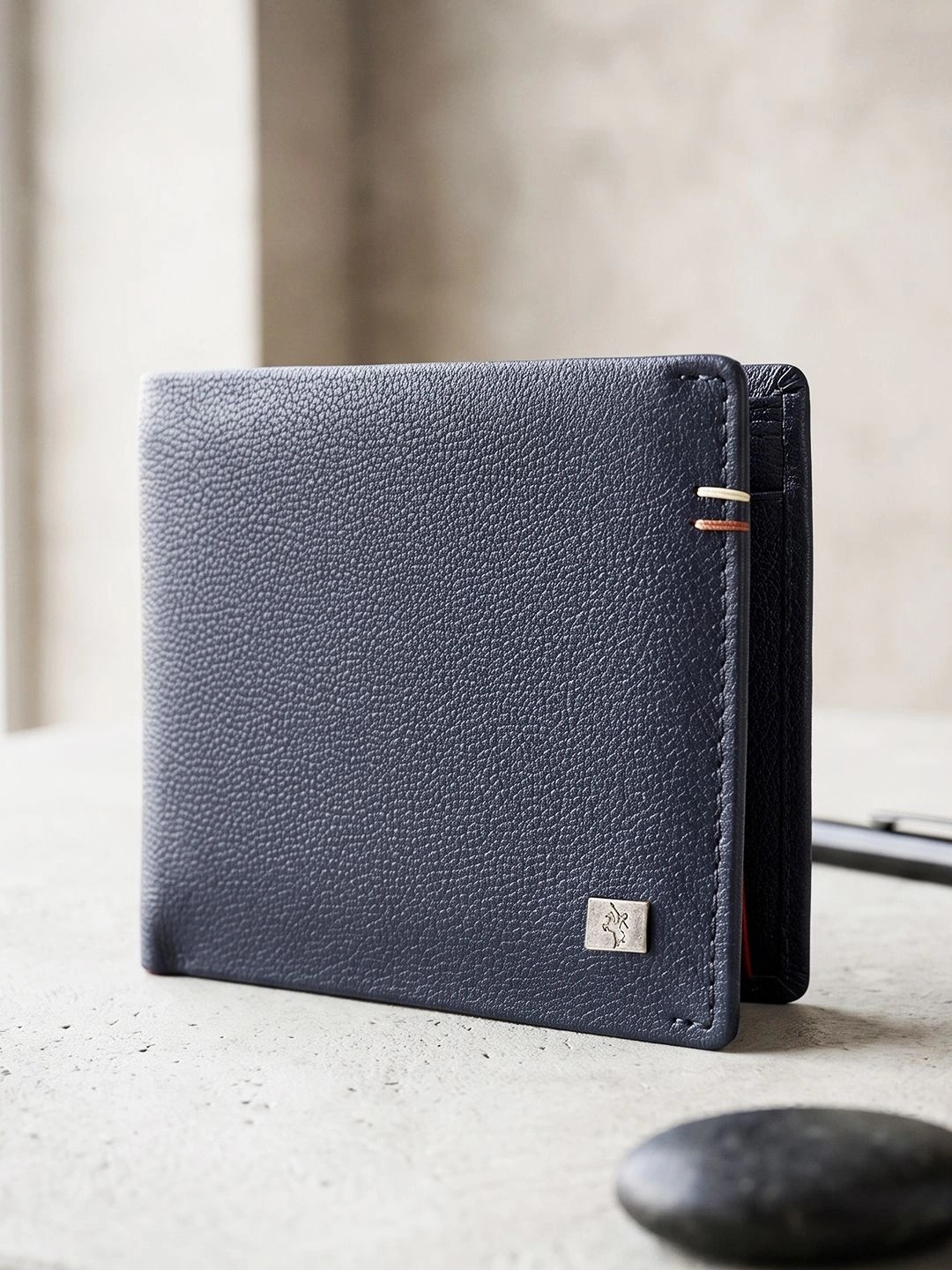Cantabil Men Leather Two Fold Wallet