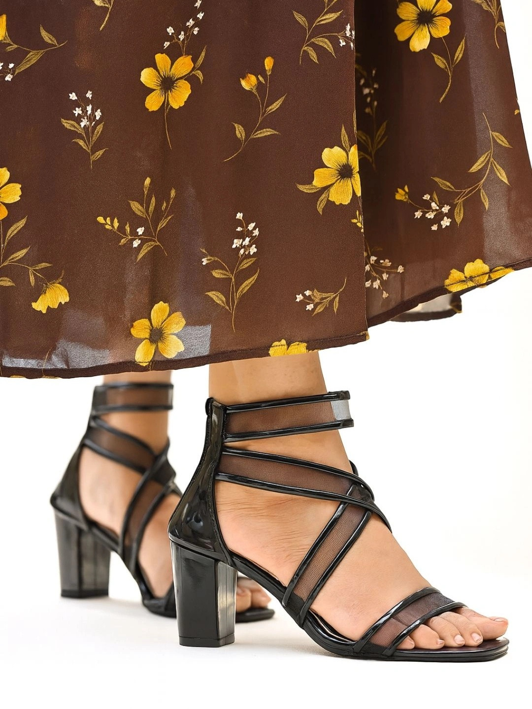 GLEMATOZ Block Sandals