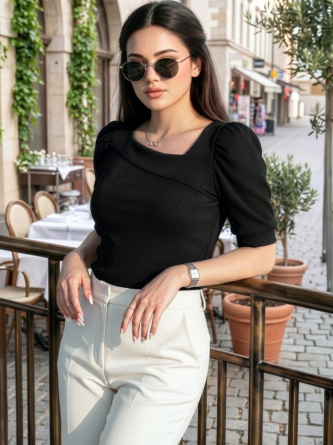 Dream Beauty Fashion Puff Sleeve Top