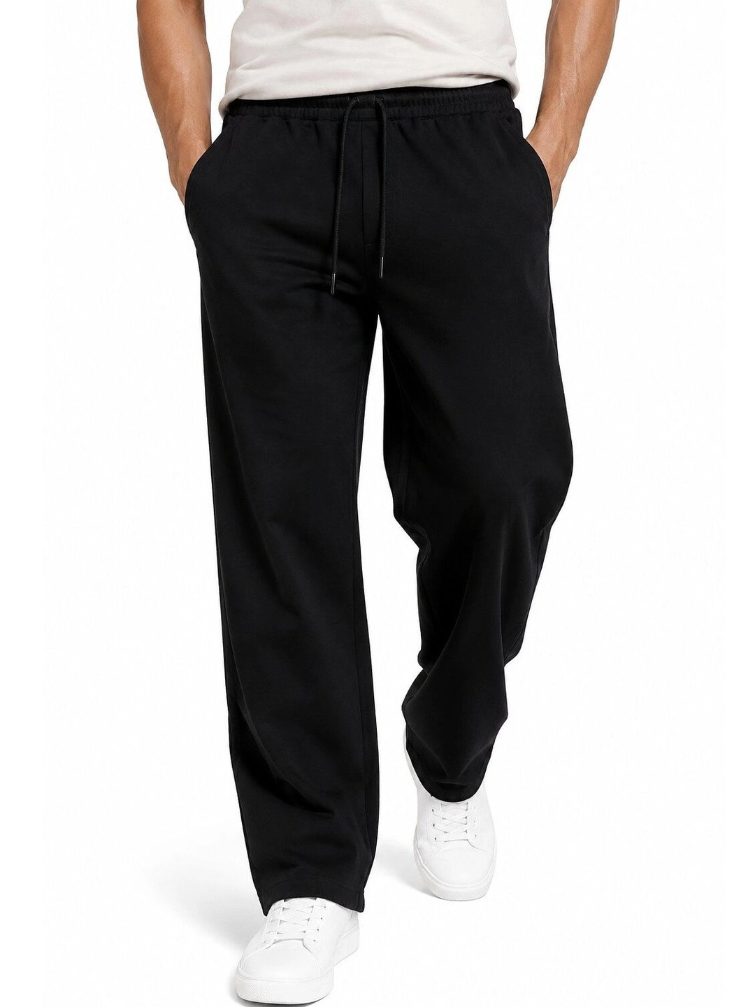 Dressing Hub Men Wide Leg Joggers
