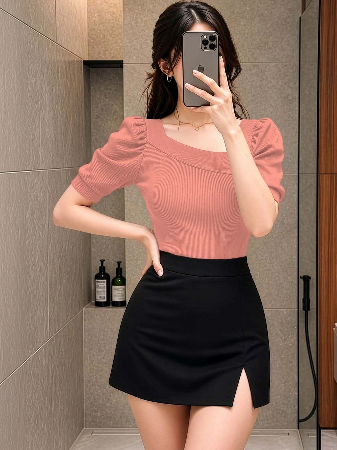 Maheshvi Puff Sleeve Top