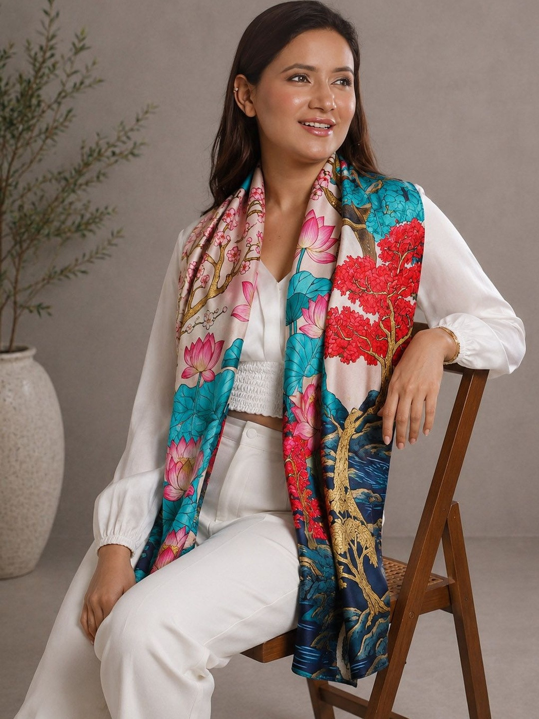 DressBerry Women Printed Scarf