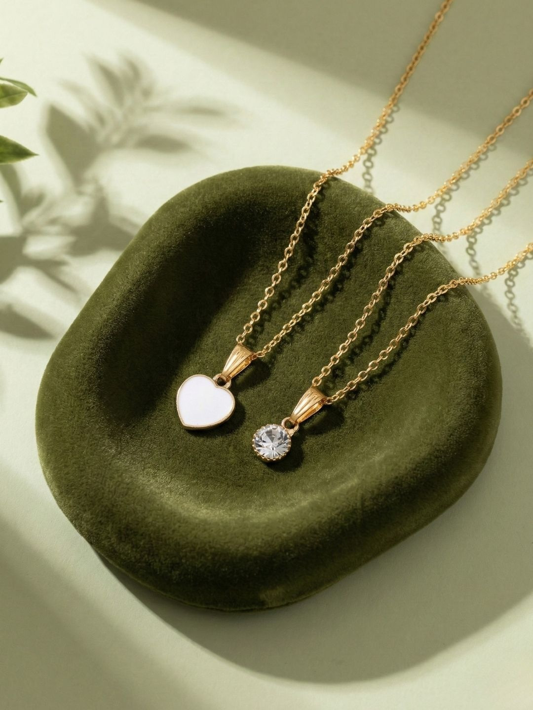 DressBerry Brass Gold-Plated Necklace