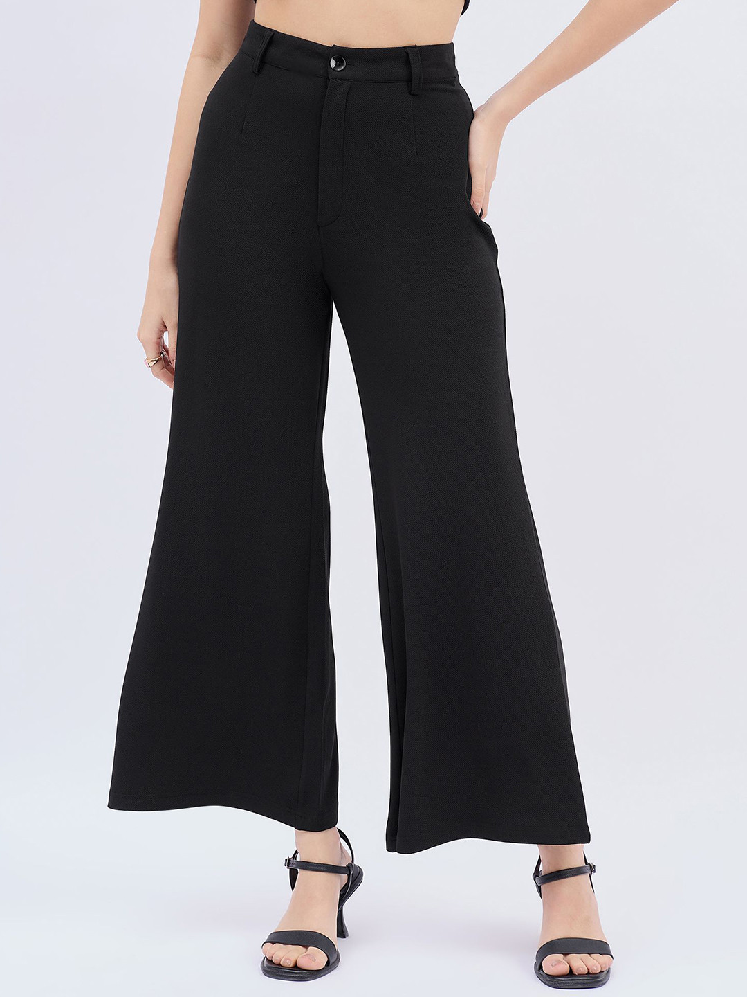 DressBerry Women Classic High-Rise Trousers