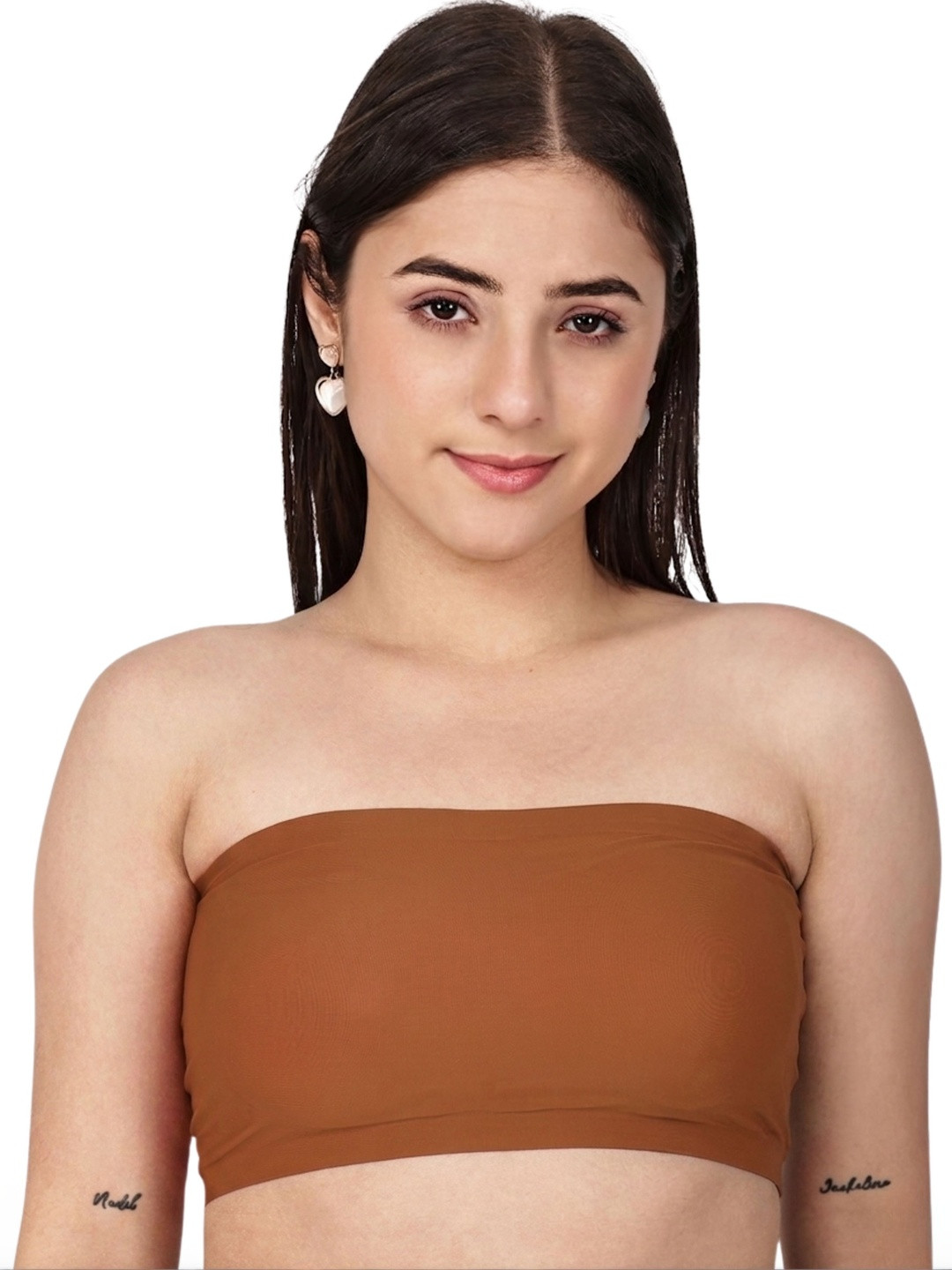 DressBerry Polyamide Tube or Bandeau Bra Pull-on Bra