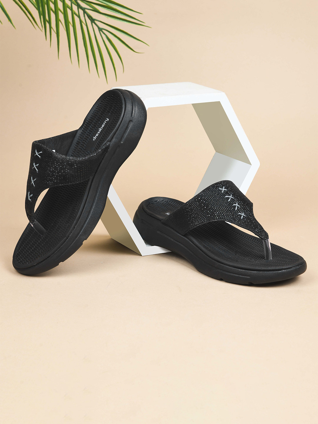 DressBerry Women Thong Flip-Flops
