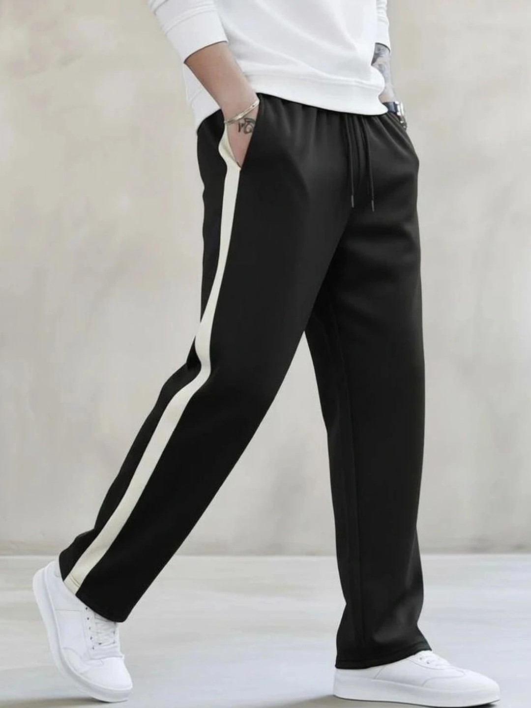 Divkush Men Straight Fit Training Track Pants