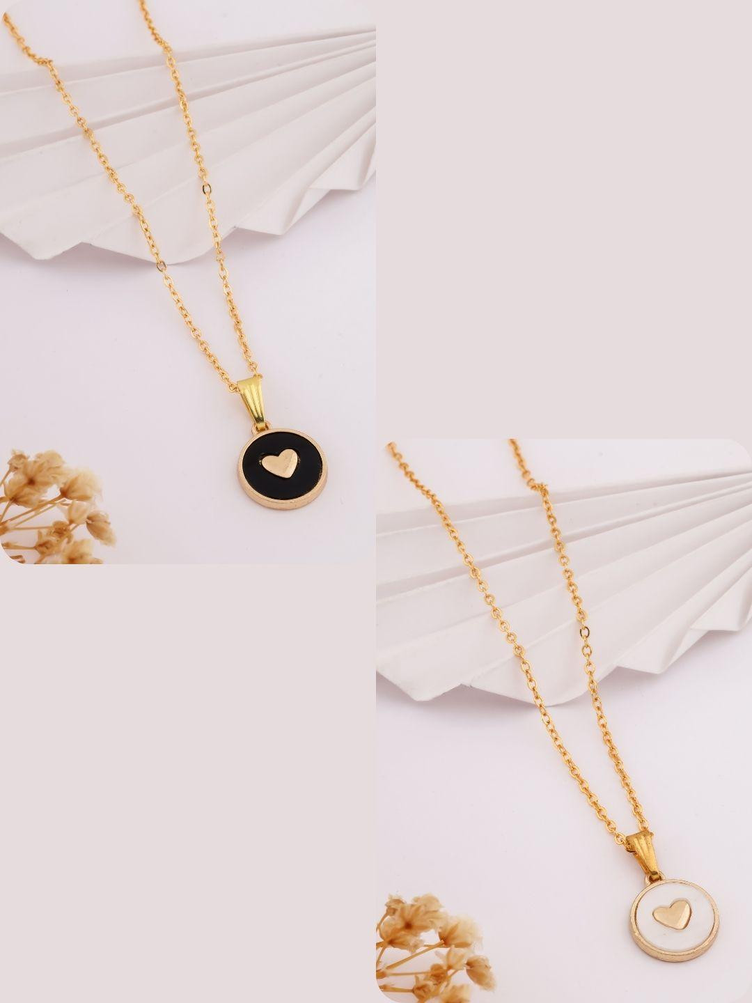 DressBerry Black Stainless Steel Necklace