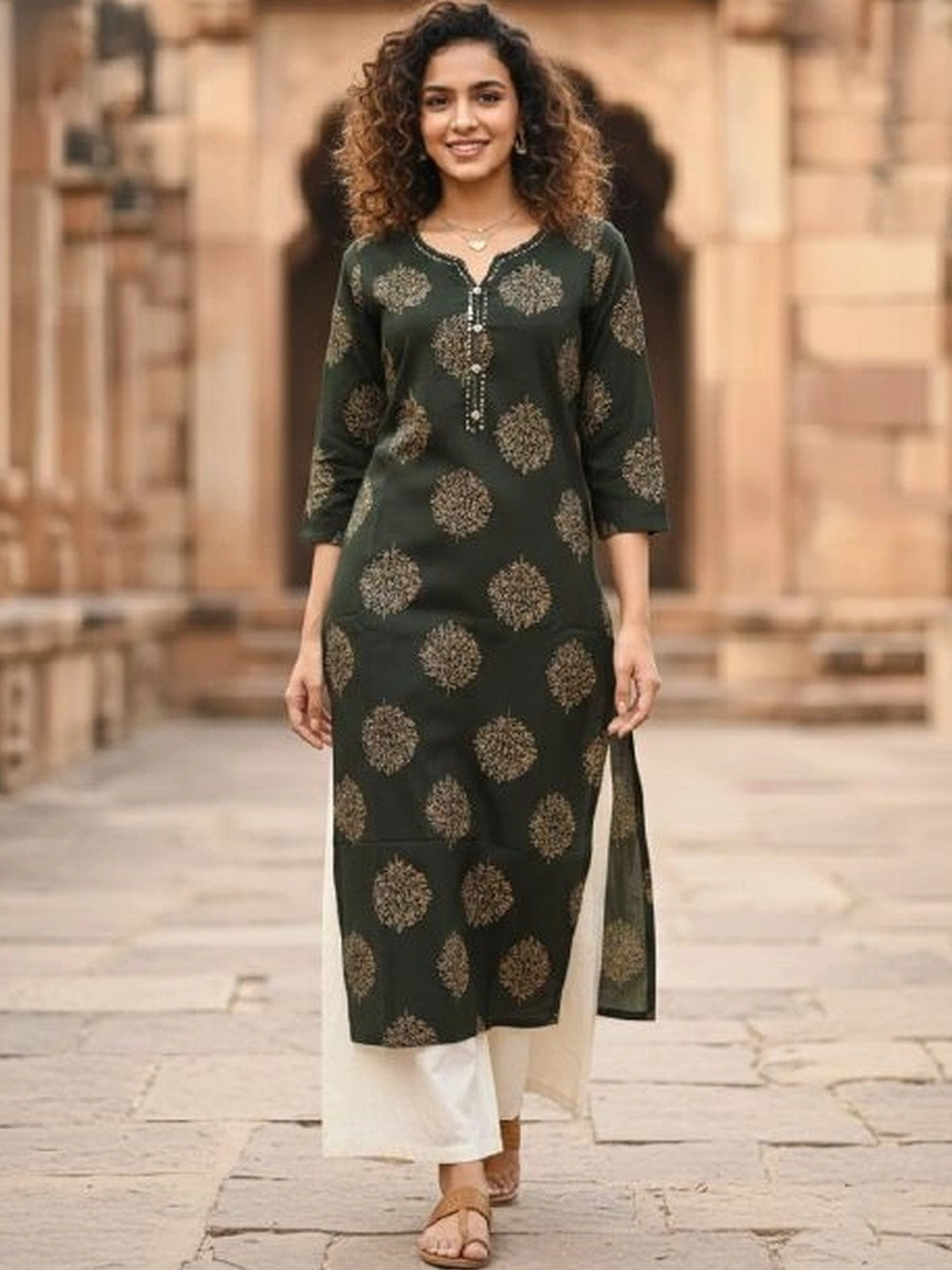 Moda Rapido Women Ethnic Motifs Printed Kurta