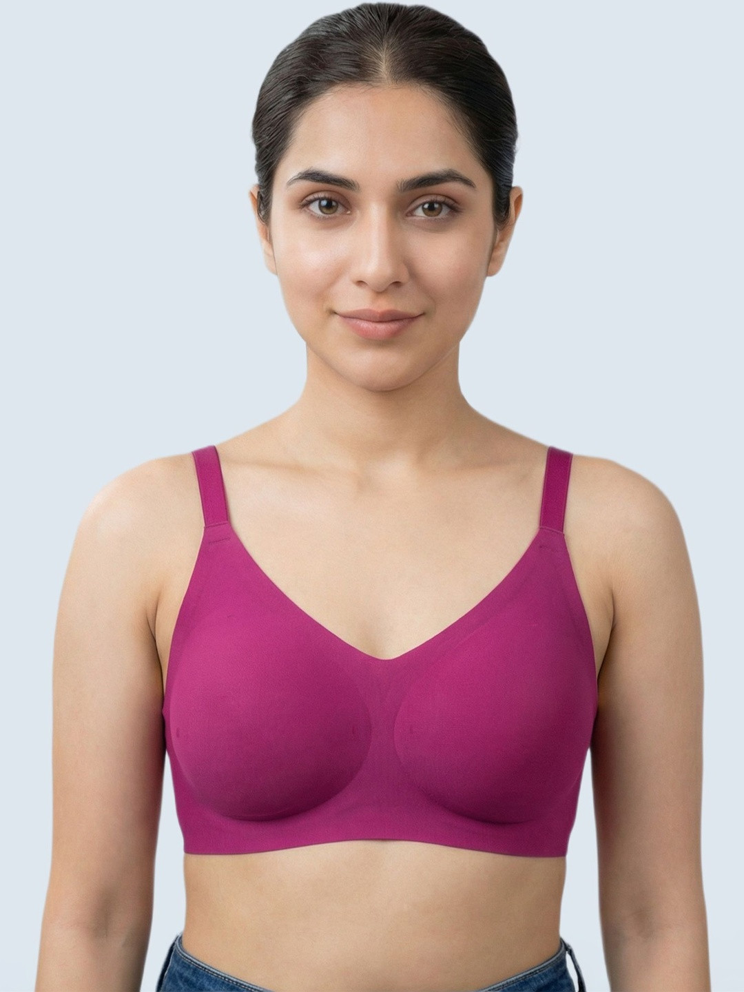 Dressberry Cotton Full Coverage Padded Bonded Bra