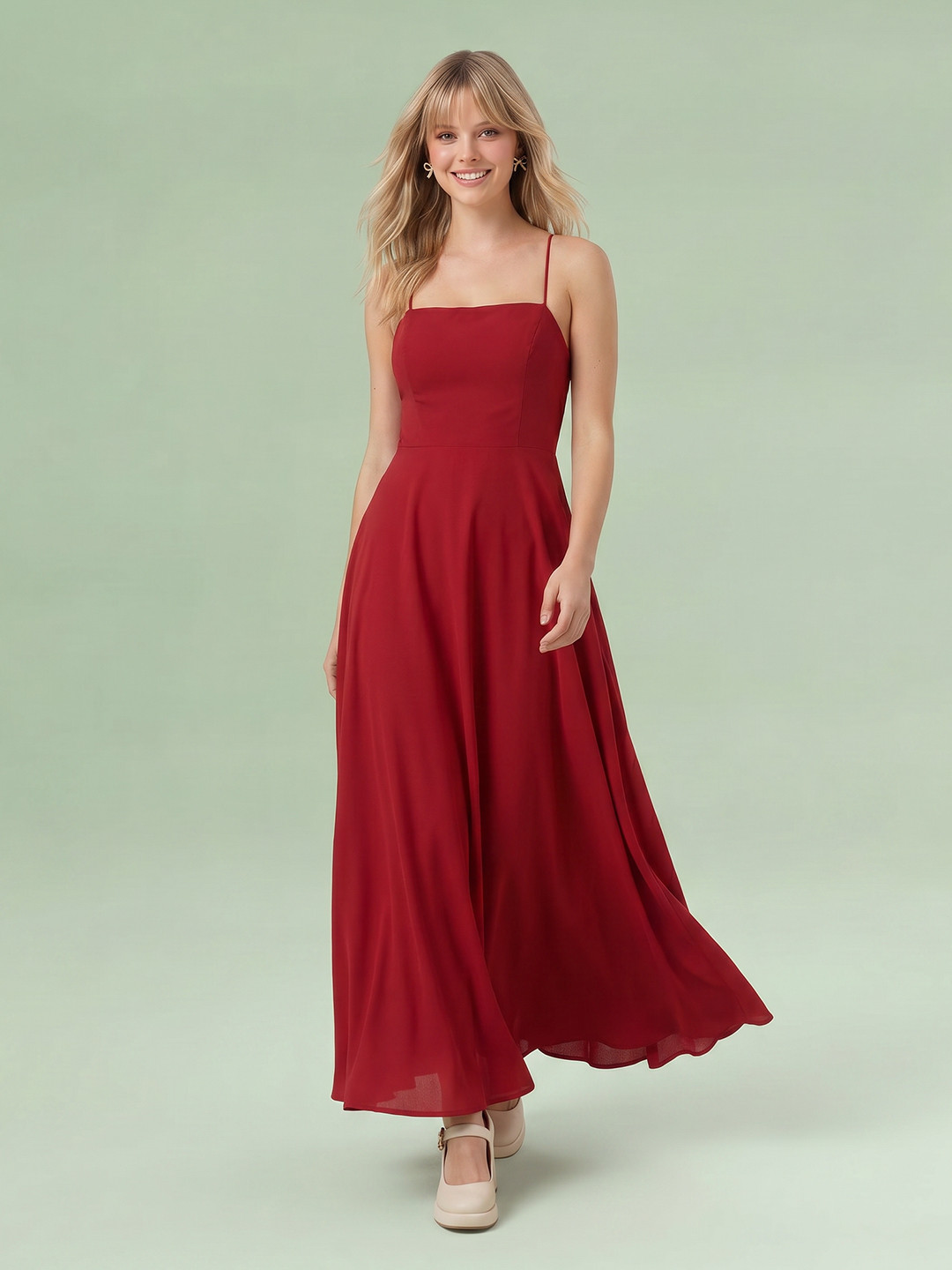 DressBerry Flared Maxi Dress