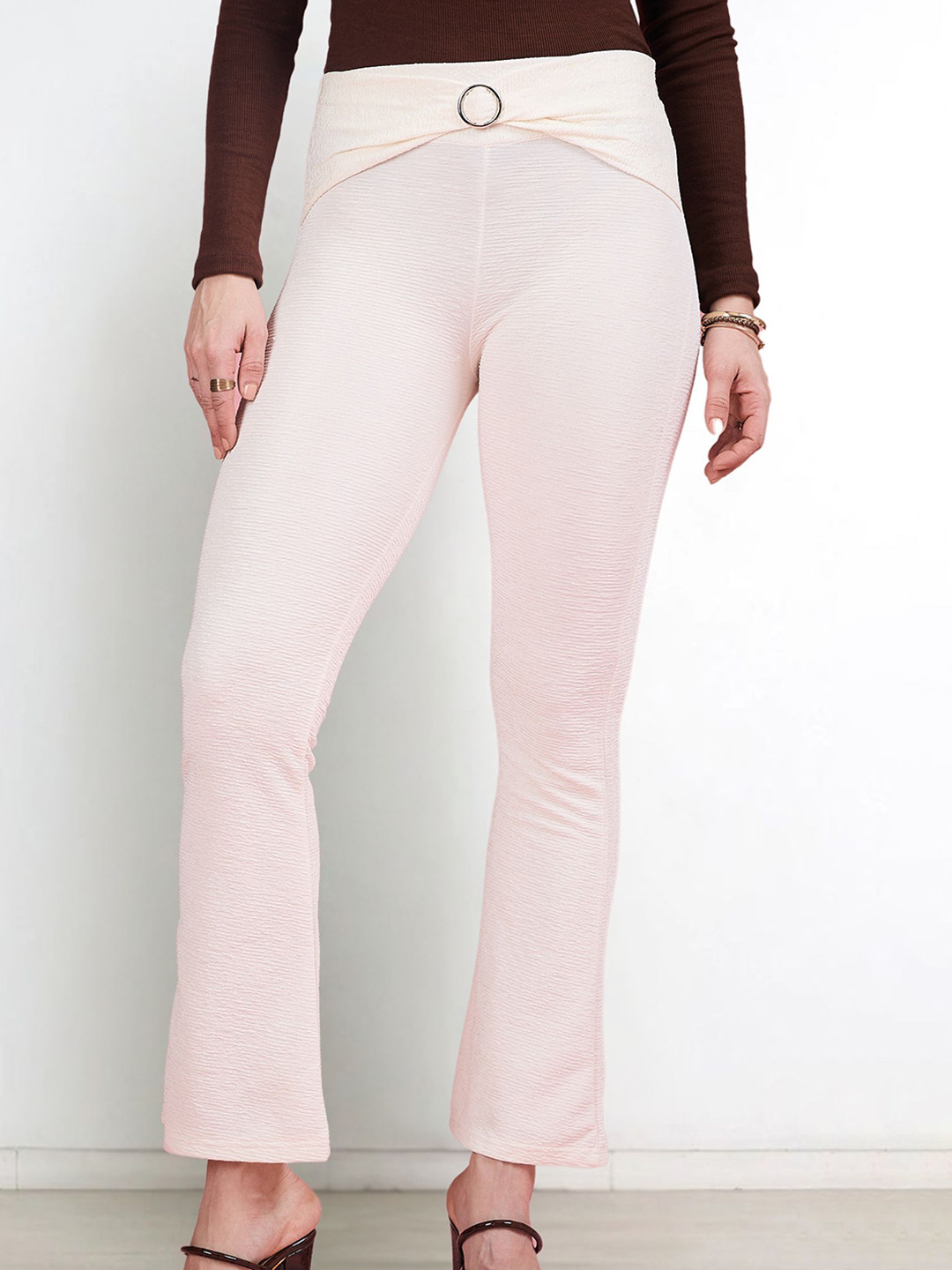 DressBerry Women Smart Regular Fit Trousers