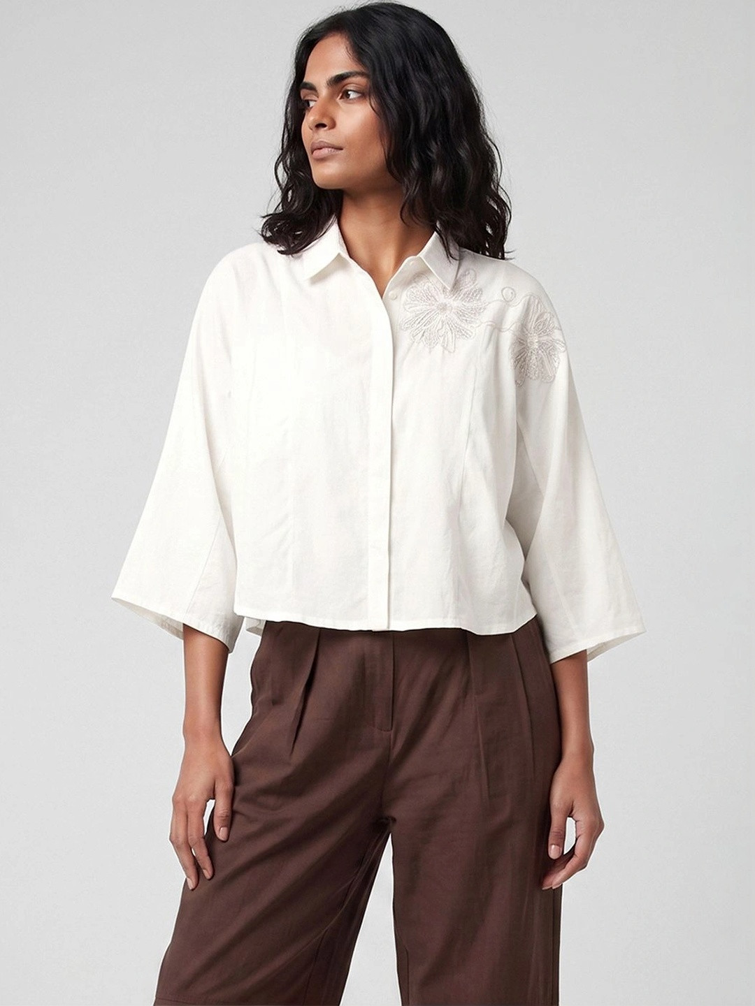 max Women Floral Casual Shirt
