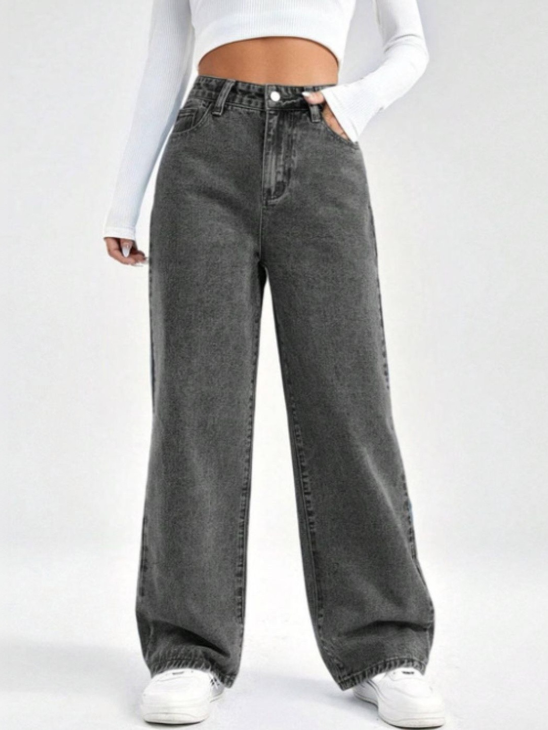 DressBerry Women Classic Regular Fit Mid-Rise Stretchable Jeans
