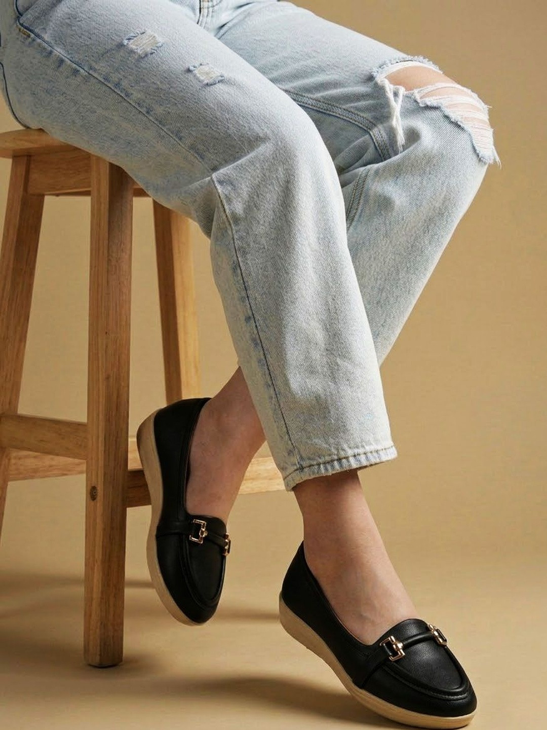 DressBerry Women Slip-On Ballerinas Mules