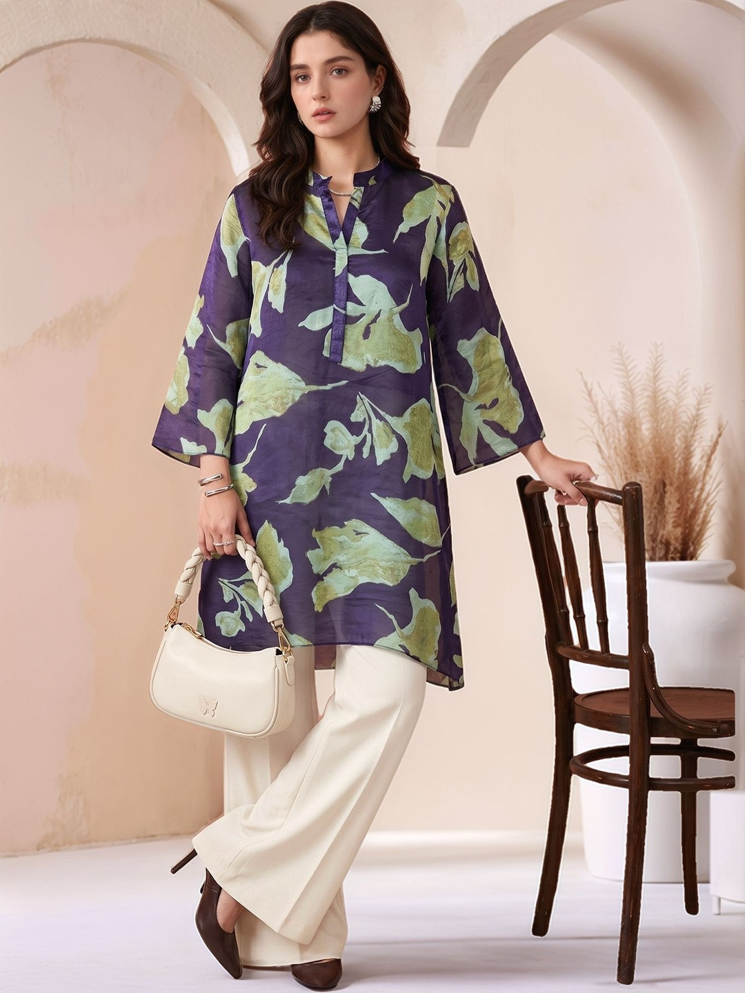 DressBerry Floral Print Top