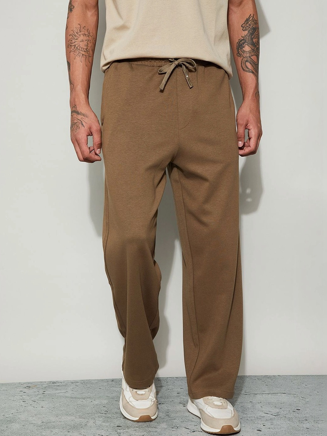 Kappa Men Relaxed Fit Track Pants