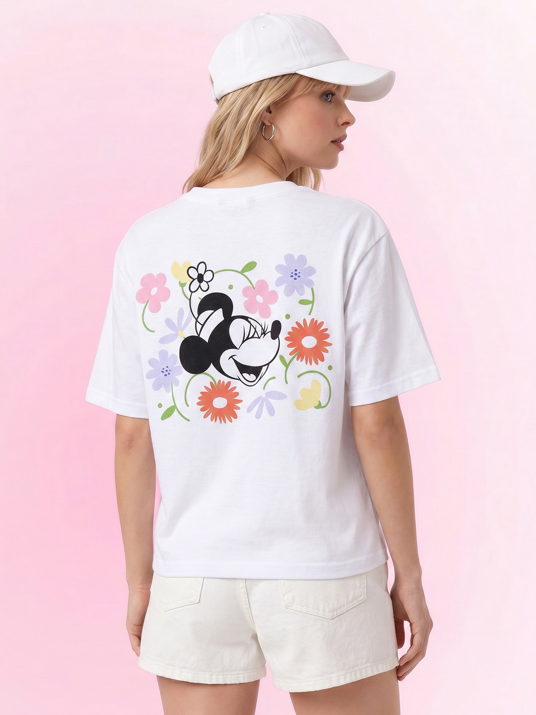 DressBerry Minnie Mouse Graphic Printed T-shirt