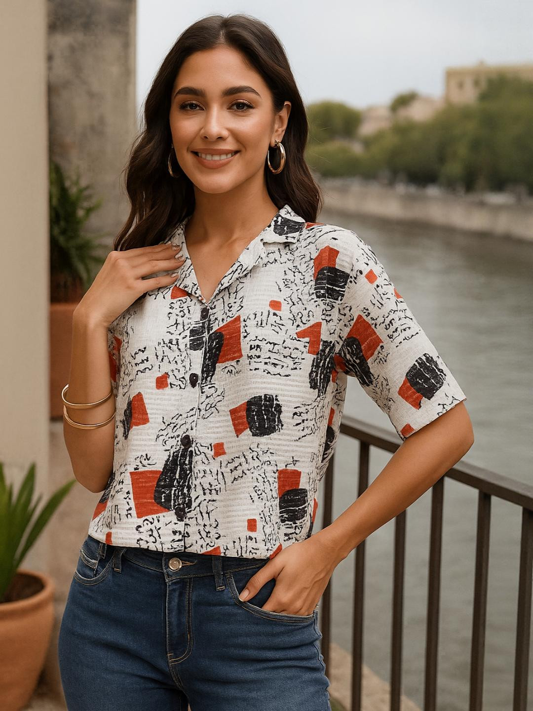DressBerry Women Cotton Casual Shirts