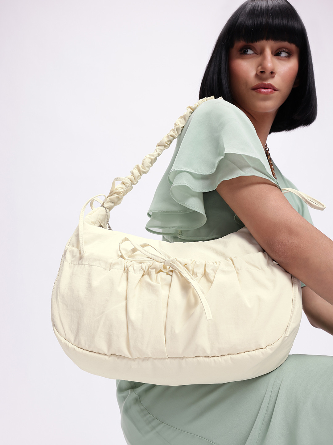 DressBerry Structured Shoulder Bag