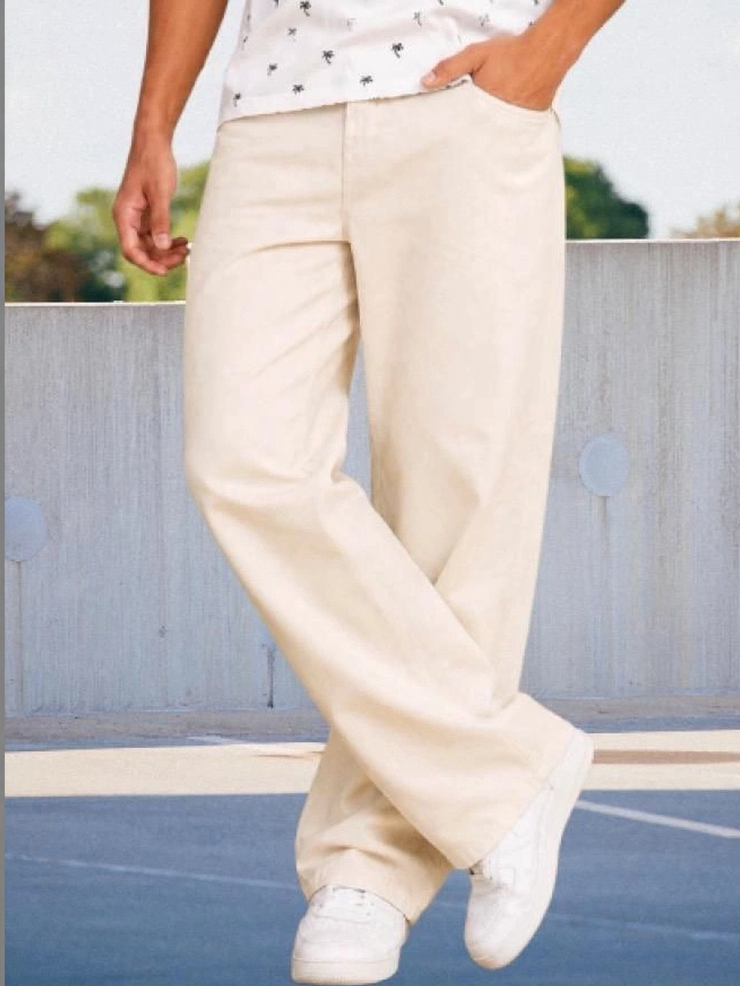 FLAYING Men Relaxed Fit Mid-Rise Jeans