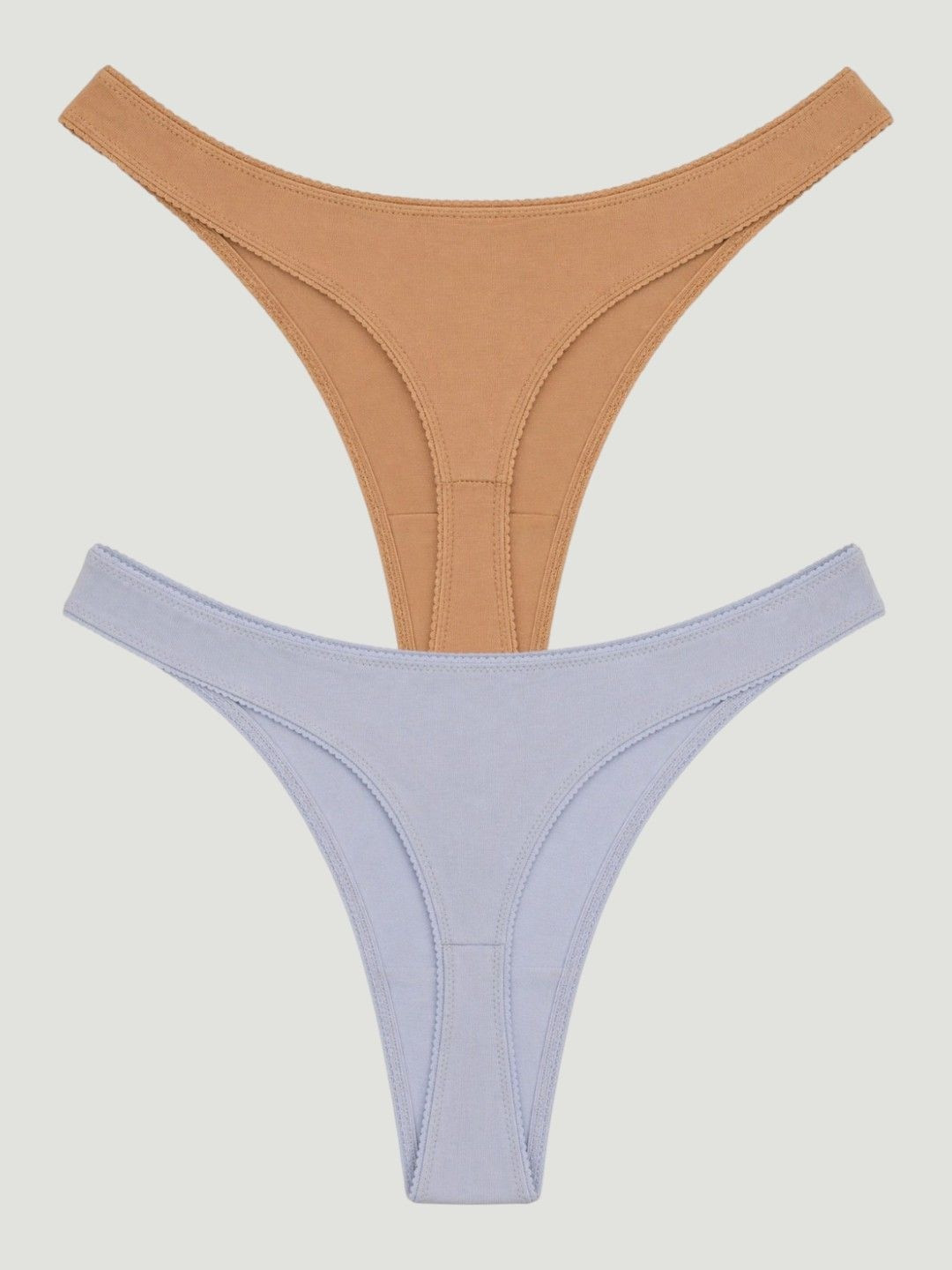 DressBerry Women Pack of 2 Anti Microbial Thongs