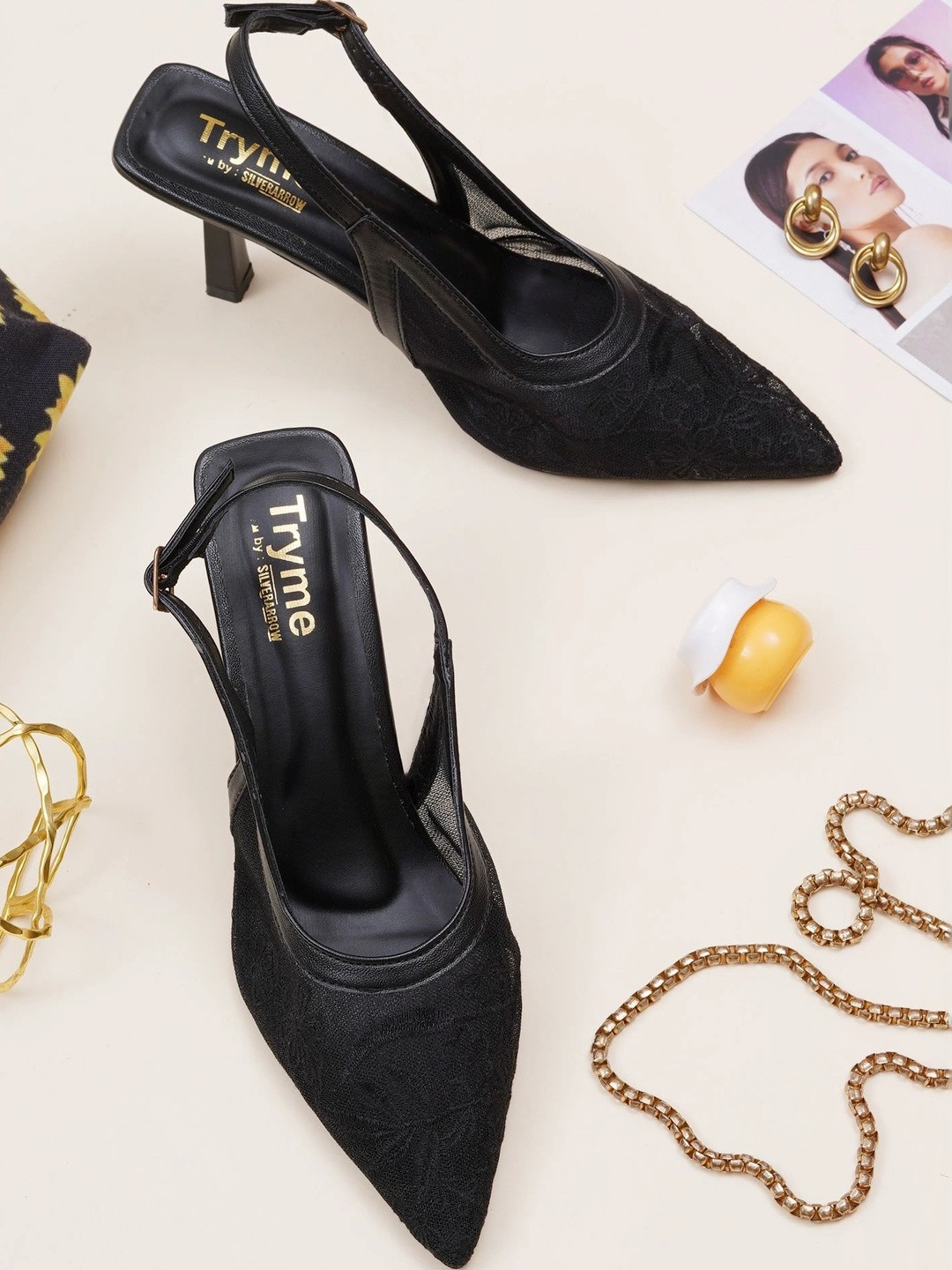 Try Me Party Slim Heeled Pumps