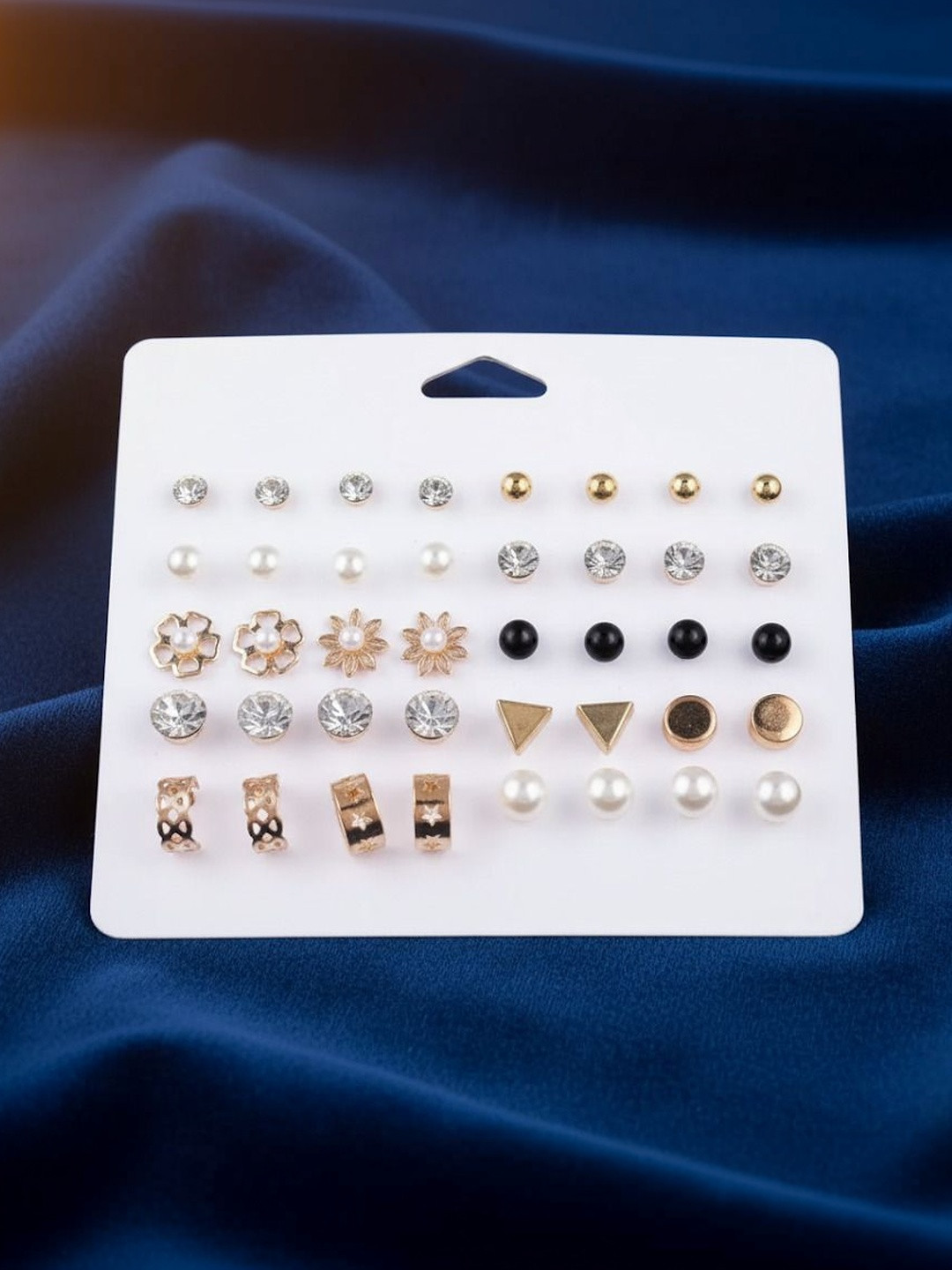 DressBerry Geometric Studs Earrings