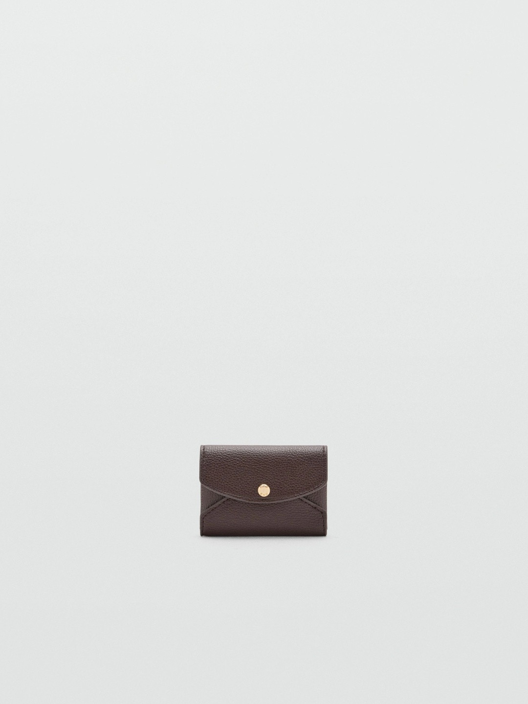 MANGO Women Textured Small Flap Wallet