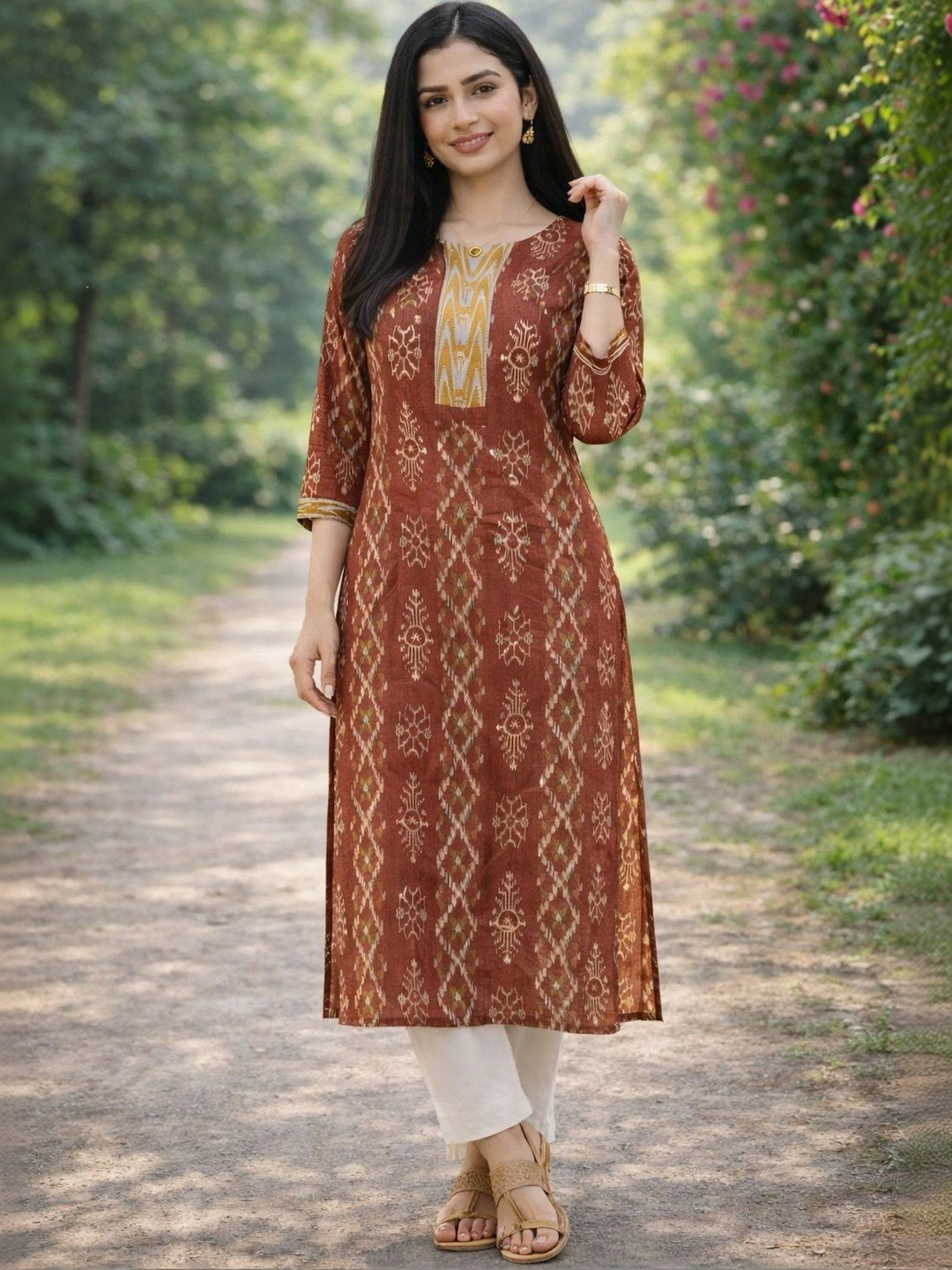 Moda Rapido Women Ethnic Motifs Printed Kurta