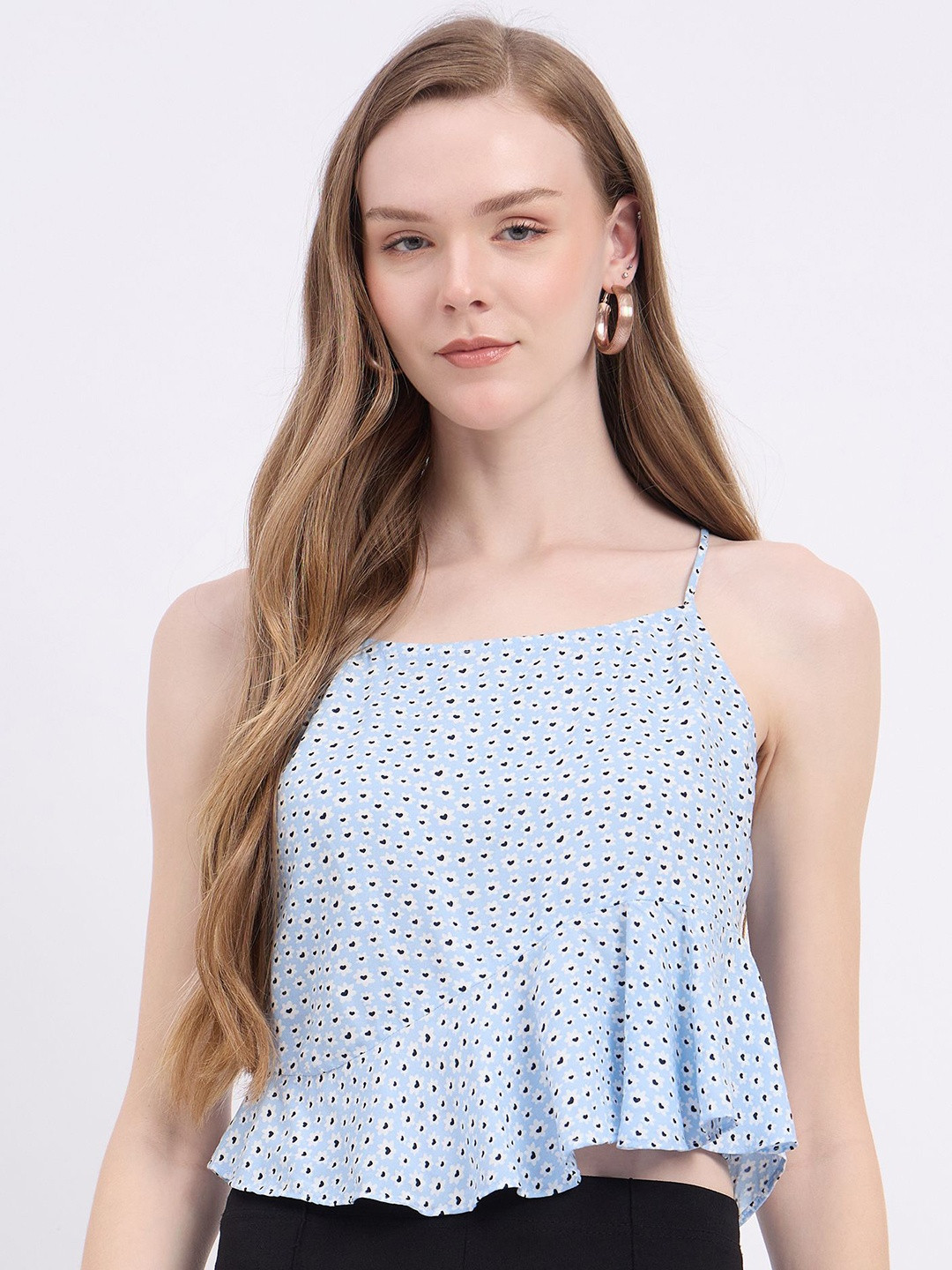 DressBerry Women Polka Dot Printed Top