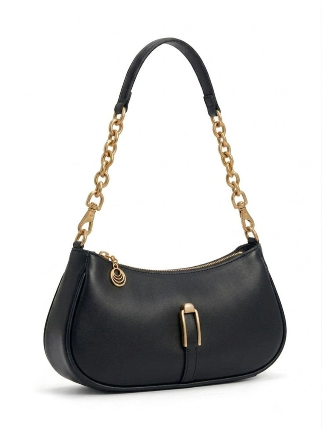 AshcrafZee Textured PU Shoulder Bag