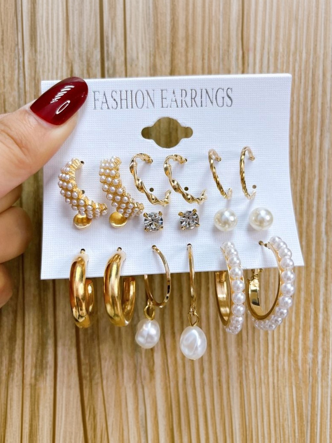 DressBerry Circular Hoop Earrings