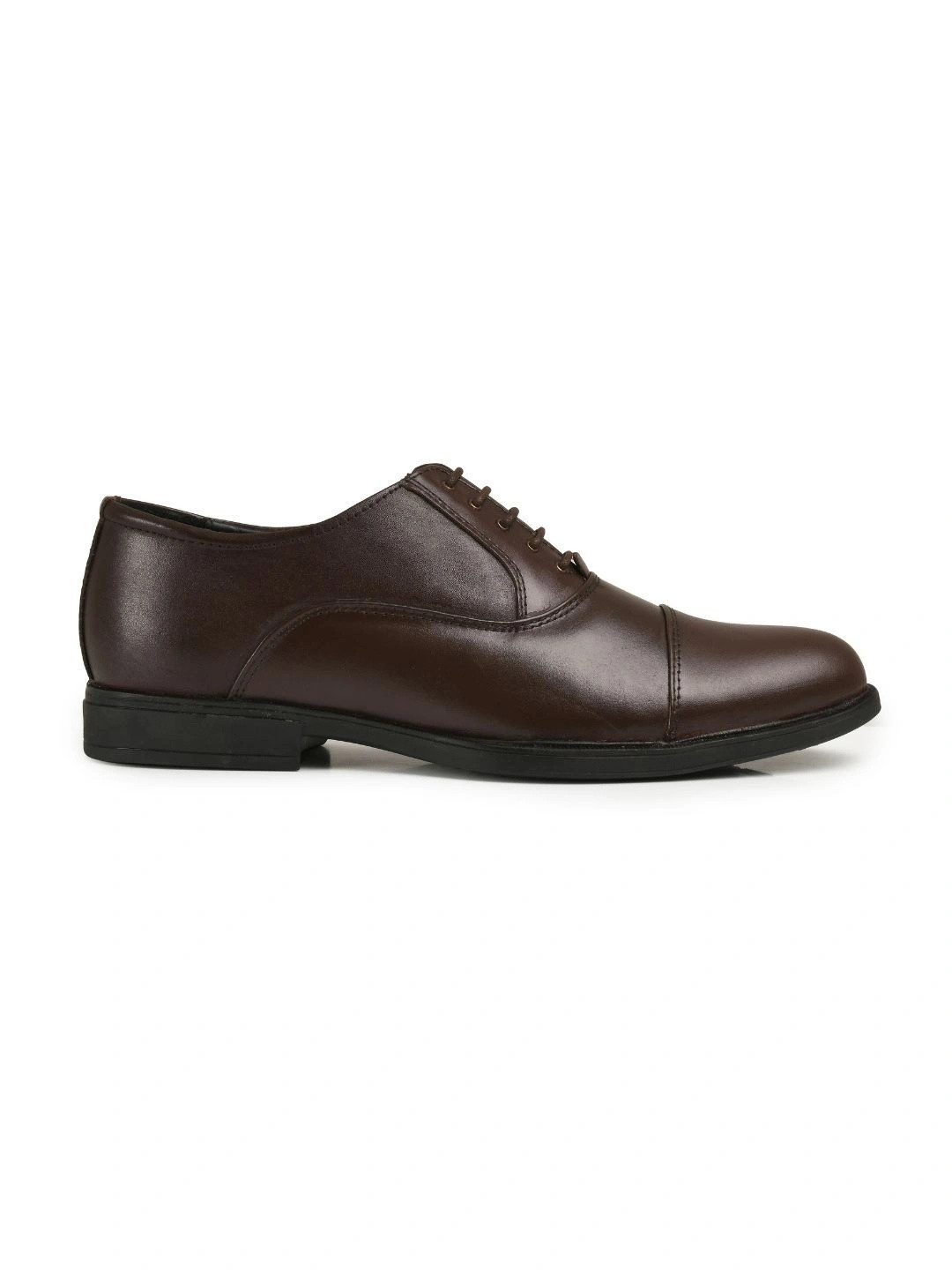 Chardonnay Men Brown Oxford Formal Leather Shoes Cushioned Insole Wide Toe Box