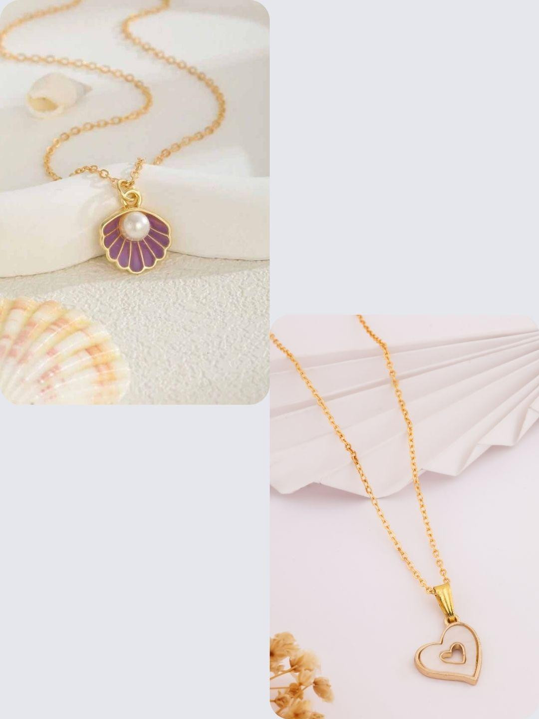 DressBerry White Stainless Steel Necklace