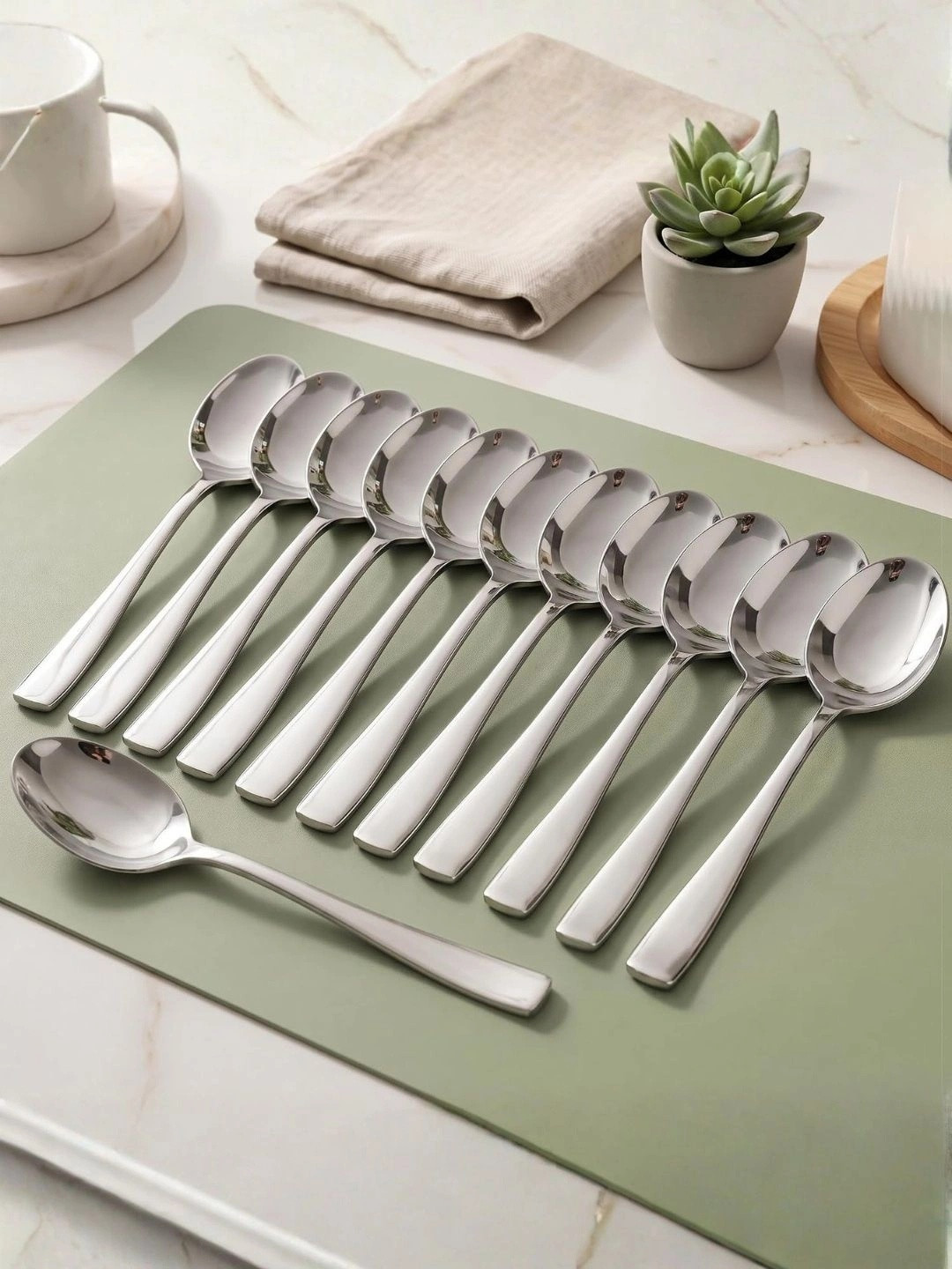 FNS Montavo by FnS 12 Pieces Stainless Steel Dinner Spoon Set