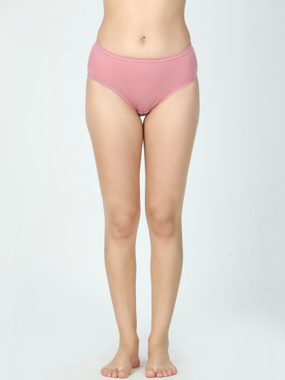 DressBerry Pack Of 3 Cotton Mid-Rise Hipster Briefs