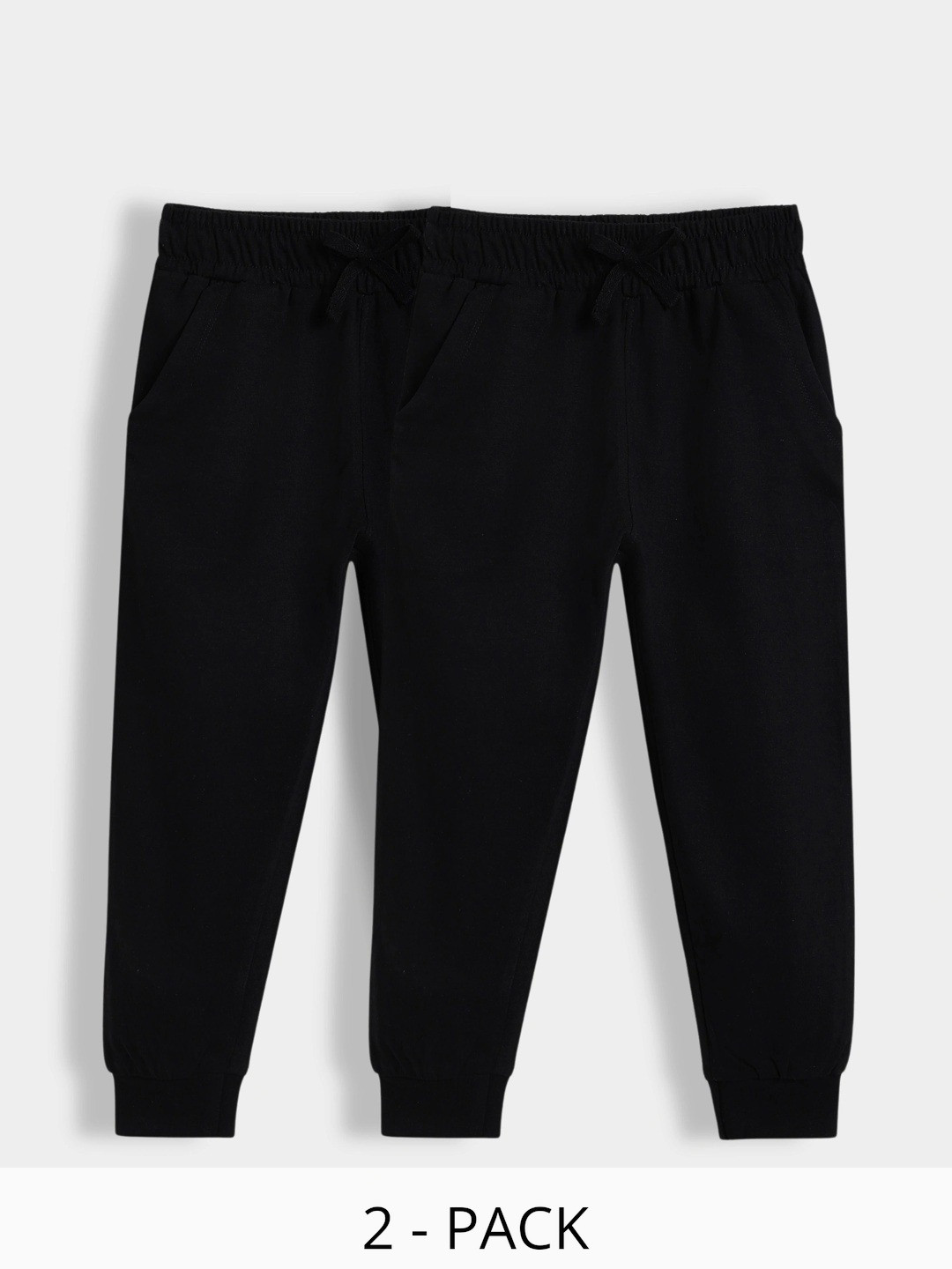 Orange Sugar Pack of 2 Regular Fit Training Joggers